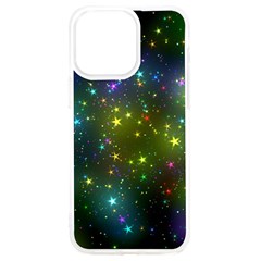 Stars Coloured Lights Background Iphone 15 Pro Max Tpu Uv Print Case by Loisa77