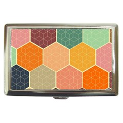 Hexagonal Pattern Vector Cigarette Money Case by Loisa77