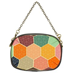 Hexagonal Pattern Vector Chain Purse (one Side) by Loisa77