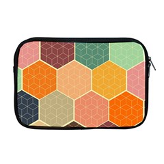 Hexagonal Pattern Vector Apple Macbook Pro 17  Zipper Case by Loisa77