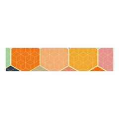 Hexagonal Pattern Vector Velvet Scrunchie by Loisa77