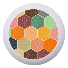 Hexagonal Pattern Vector Dento Box With Mirror by Loisa77