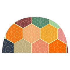 Hexagonal Pattern Vector Anti Scalding Pot Cap by Loisa77