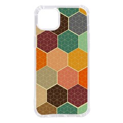 Hexagonal Pattern Vector Iphone 14 Plus Tpu Uv Print Case by Loisa77