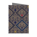 Pattern Seamless Antique Luxury Mini Greeting Card Right