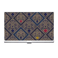 Pattern Seamless Antique Luxury Business Card Holder by Loisa77