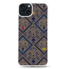 Pattern Seamless Antique Luxury Iphone 15 Tpu Uv Print Case