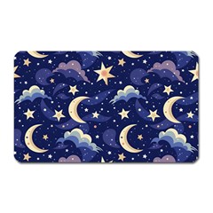 Night Moon Seamless Magnet (rectangular) by Loisa77