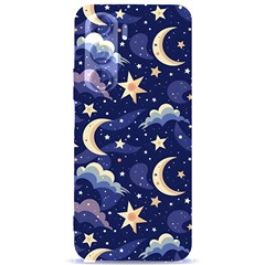 Night Moon Seamless Samsung Galaxy S24 Plus 6 7 Inch Black Tpu Uv Case