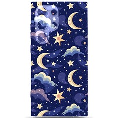 Night Moon Seamless Samsung Galaxy S24 Ultra 6 9 Inch Black Tpu Uv Case