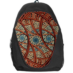 One Church Window Apophysis Art Fractal Backpack Bag by Loisa77