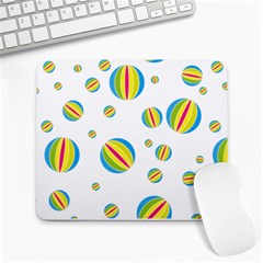 Balloon Ball District Colorful Large Mousepad by Ket1n9