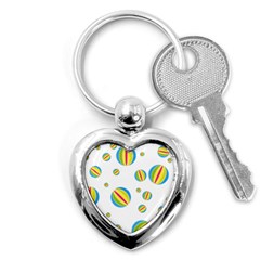 Balloon Ball District Colorful Key Chain (heart) by Ket1n9