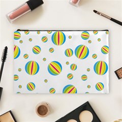 Balloon Ball District Colorful Cosmetic Bag (large) by Ket1n9