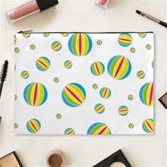 Balloon Ball District Colorful Cosmetic Bag (xl) by Ket1n9