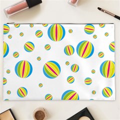 Balloon Ball District Colorful Cosmetic Bag (xxl) by Ket1n9