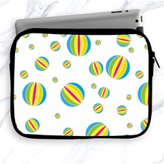 Balloon Ball District Colorful Apple Ipad 2/3/4 Zipper Cases by Ket1n9