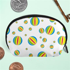 Balloon Ball District Colorful Accessory Pouch (large) by Ket1n9