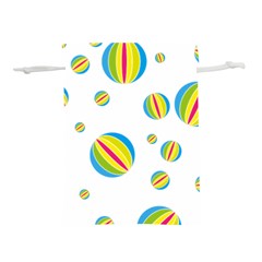 Balloon Ball District Colorful Lightweight Drawstring Pouch (s) by Ket1n9