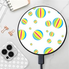 Balloon Ball District Colorful Wireless Fast Charger(black) by Ket1n9