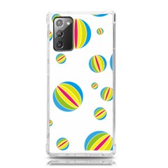 Balloon Ball District Colorful Samsung Galaxy Note 20 Tpu Uv Case by Ket1n9