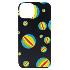 Balloon Ball District Colorful Iphone 14 Black Uv Print Case by Ket1n9