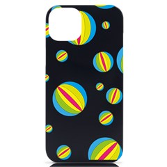 Balloon Ball District Colorful Iphone 14 Plus Black Uv Print Case by Ket1n9