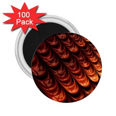 Fractal Frax 2 25  Magnets (100 Pack)  by Askadina