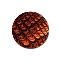 Fractal Frax Magnet 3  (round) by Askadina