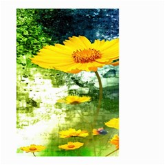 Yellow Flowers Small Garden Flag (two Sides) by Ket1n9