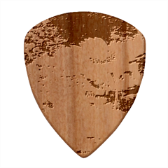 Yellow Flowers Wood Guitar Pick (set Of 10)