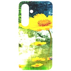 Yellow Flowers Samsung Galaxy S24 6 2 Inch Black Tpu Uv Case