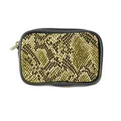 Yellow Snake Skin Pattern Coin Purse by Ket1n9