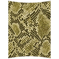 Yellow Snake Skin Pattern Back Support Cushion by Ket1n9