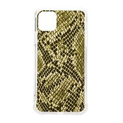 Yellow Snake Skin Pattern Iphone 11 Pro Max 6 5 Inch Tpu Uv Print Case by Ket1n9