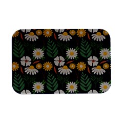 Flower Grey Pattern Floral Open Lid Metal Box (silver)   by Dutashop