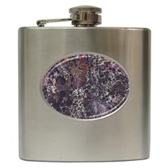 Grapevine Symphony Print Pattern Bk Hip Flask (6 Oz) by dflcprintsclothing