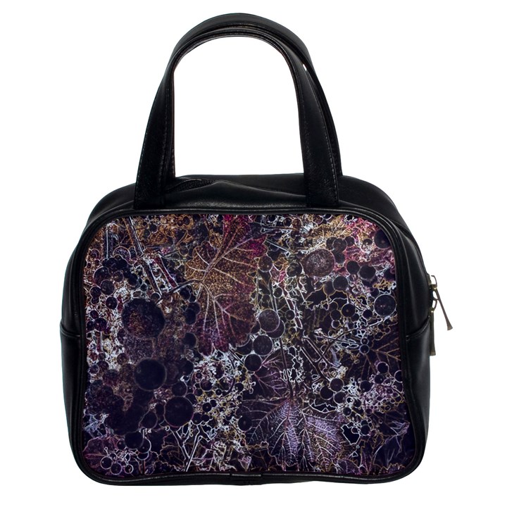 Grapevine Symphony Print Pattern Bk Classic Handbag (Two Sides)