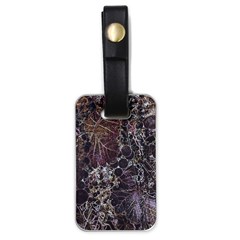 Grapevine Symphony Print Pattern Bk Luggage Tag (one Side)