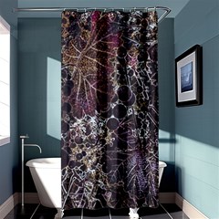 Grapevine Symphony Print Pattern Bk Shower Curtain 36  X 72  (stall)  by dflcprintsclothing