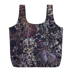 Grapevine Symphony Print Pattern Bk Full Print Recycle Bag (l) by dflcprintsclothing