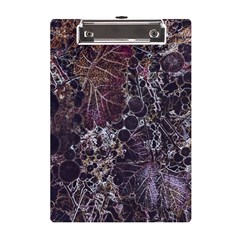 Grapevine Symphony Print Pattern Bk A5 Acrylic Clipboard by dflcprintsclothing