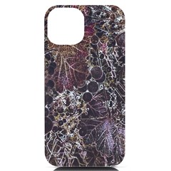 Grapevine Symphony Print Pattern Bk Iphone 14 Black Uv Print Case by dflcprintsclothing