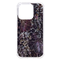 Grapevine Symphony Print Pattern Bk Iphone 14 Pro Tpu Uv Print Case