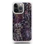 Grapevine Symphony Print Pattern Bk iPhone 13 Pro TPU UV Print Case Front