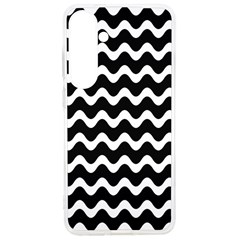 Wave-black White Samsung Galaxy S24 Ultra 6 9 Inch Tpu Uv Case