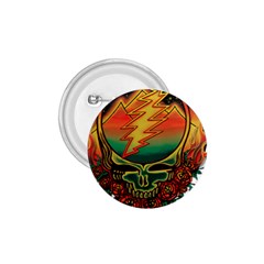 Grateful Steal Your Face Deadhead Hippie Logo Symbol 1 75  Buttons by Loisa77