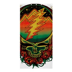 Grateful Steal Your Face Deadhead Hippie Logo Symbol Shower Curtain 36  X 72  (stall)  by Loisa77