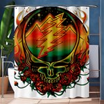 Grateful Steal Your Face Deadhead Hippie Logo Symbol Shower Curtain 60  x 72  (Medium)  60 x72  Curtain