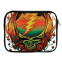 Grateful Steal Your Face Deadhead Hippie Logo Symbol Apple Ipad 2/3/4 Zipper Cases by Loisa77